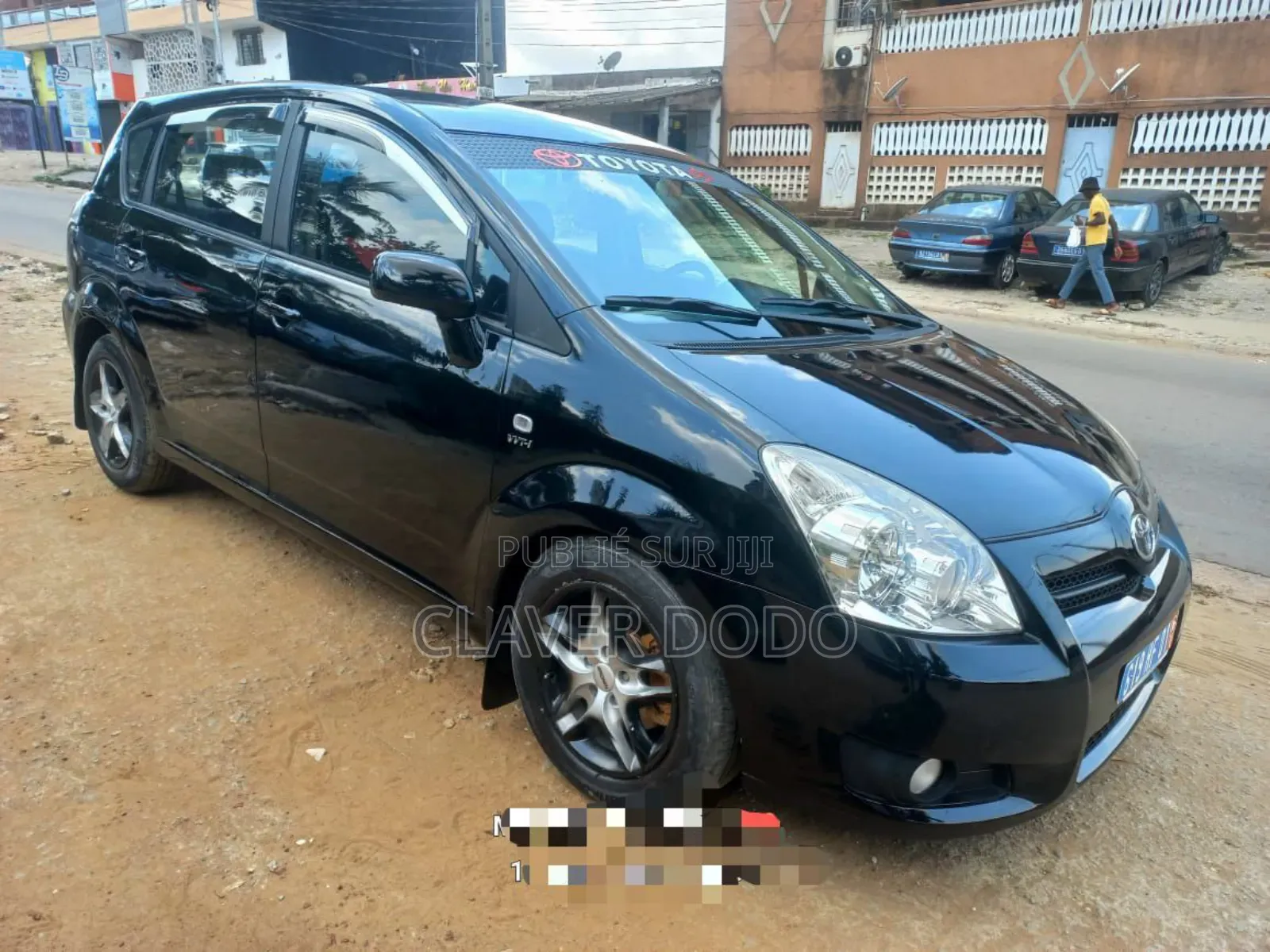 Toyota Verso 2009 Noir