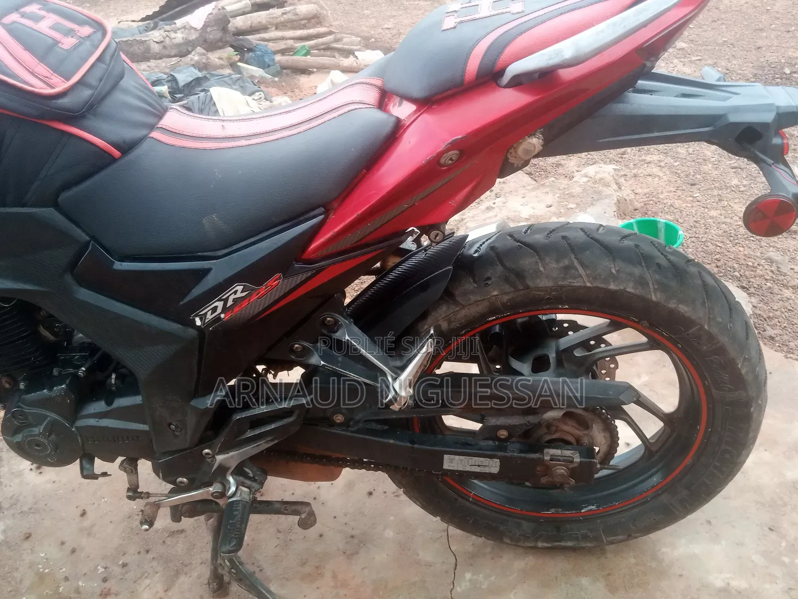 Haojue DF150 2021 Rouge