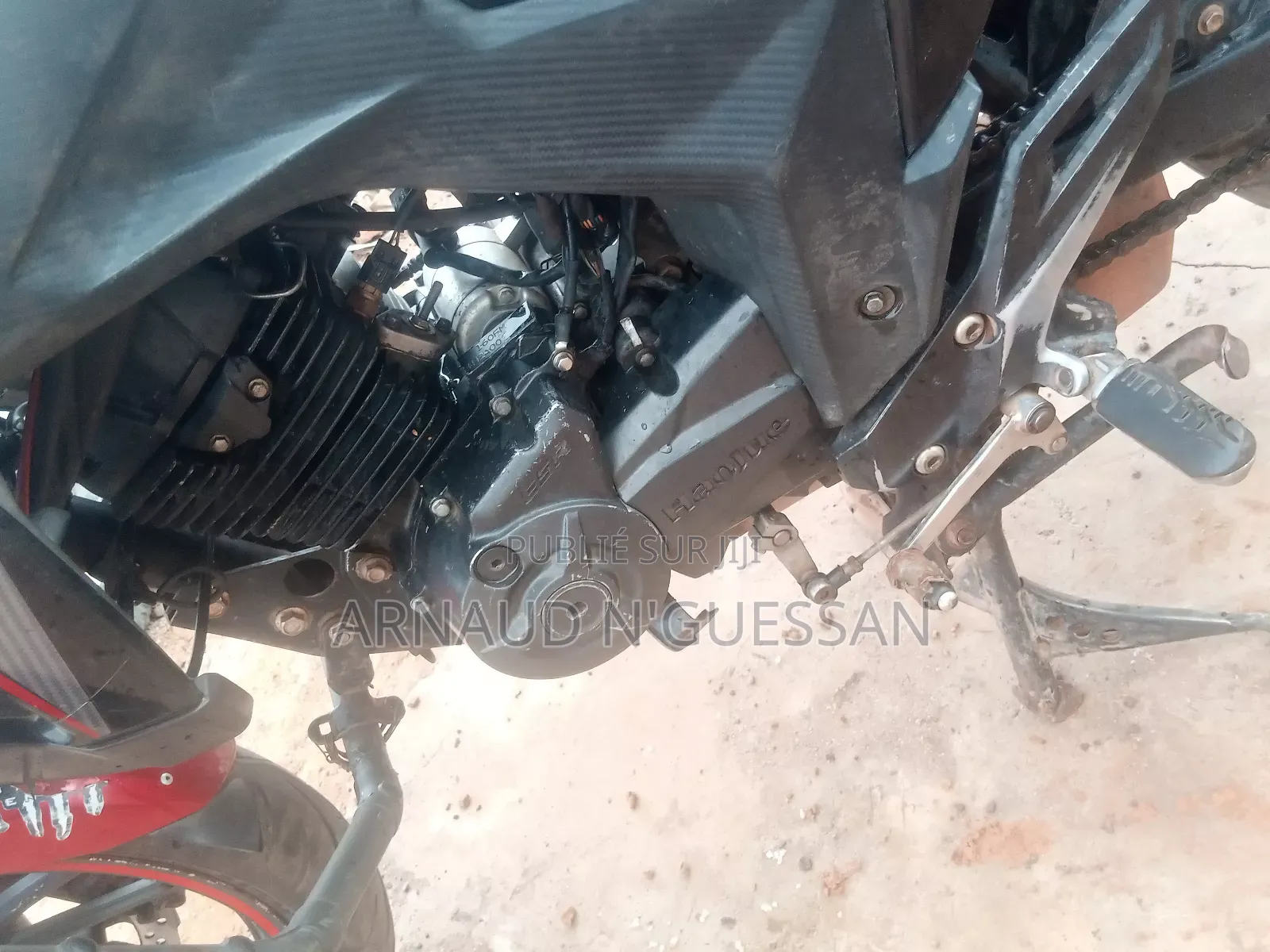 Haojue DF150 2021 Rouge