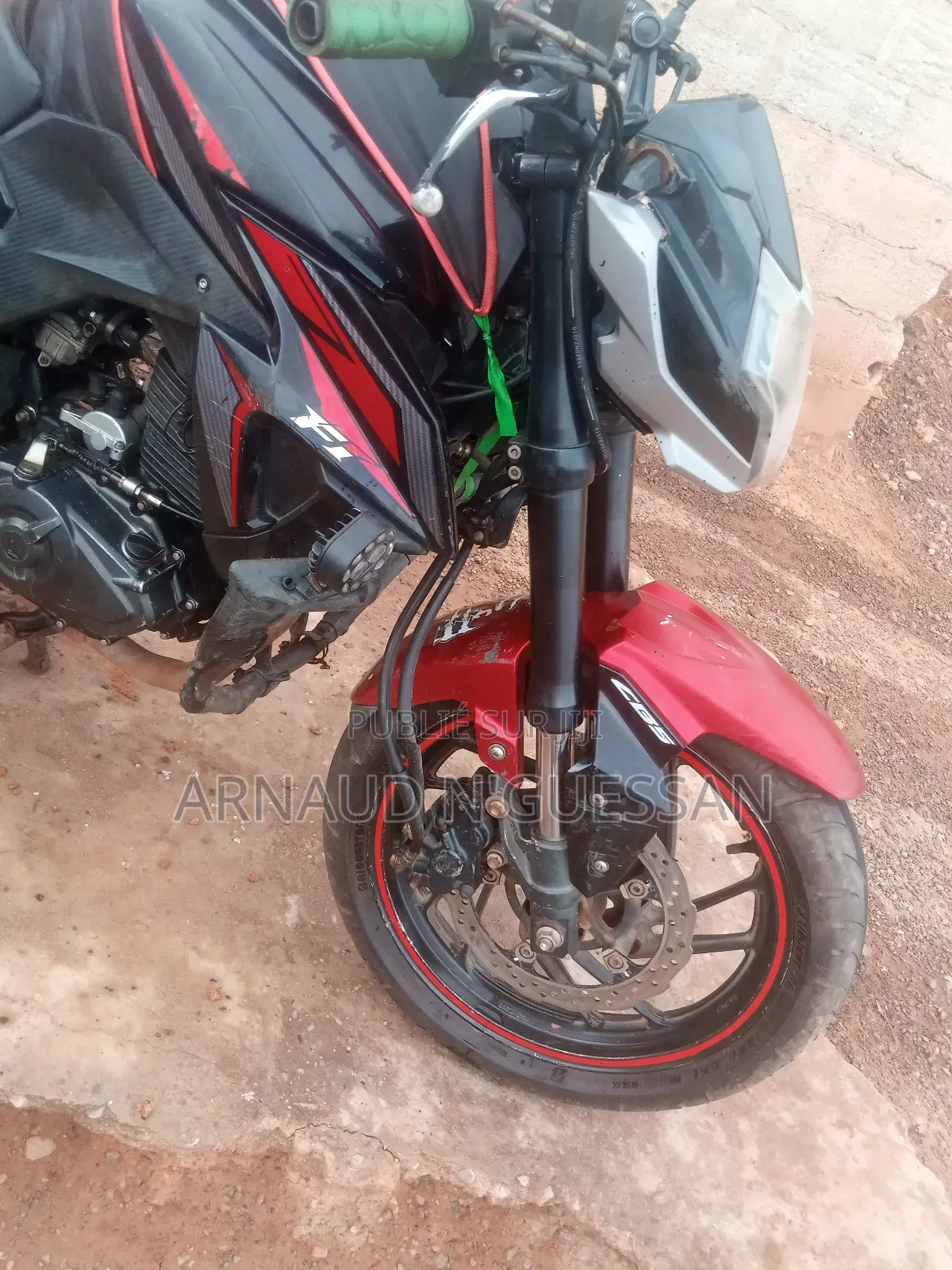 Haojue DF150 2021 Rouge