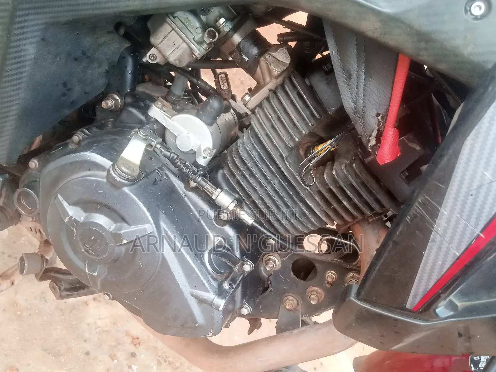 Haojue DF150 2021 Rouge