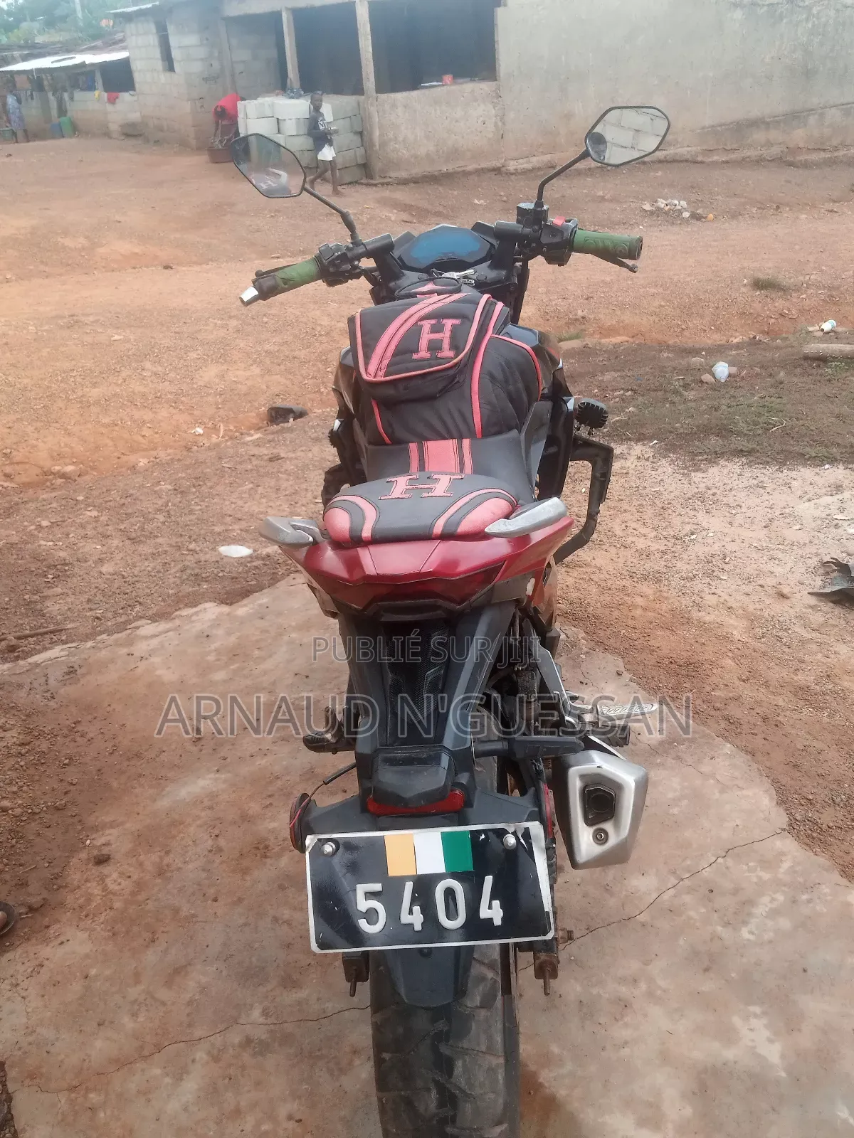 Haojue DF150 2021 Rouge