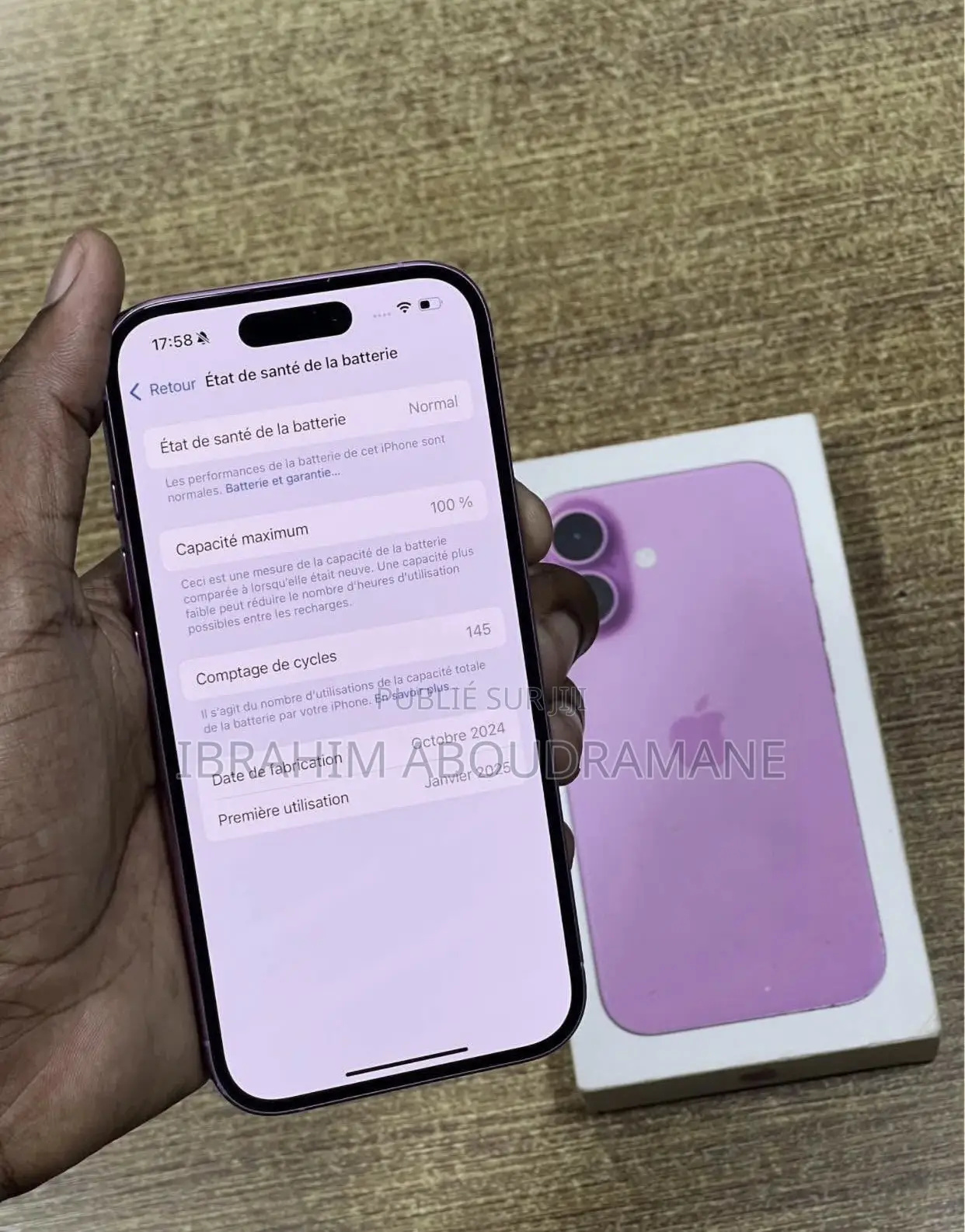 Nouveau Apple iPhone 16 256 GB Blanc