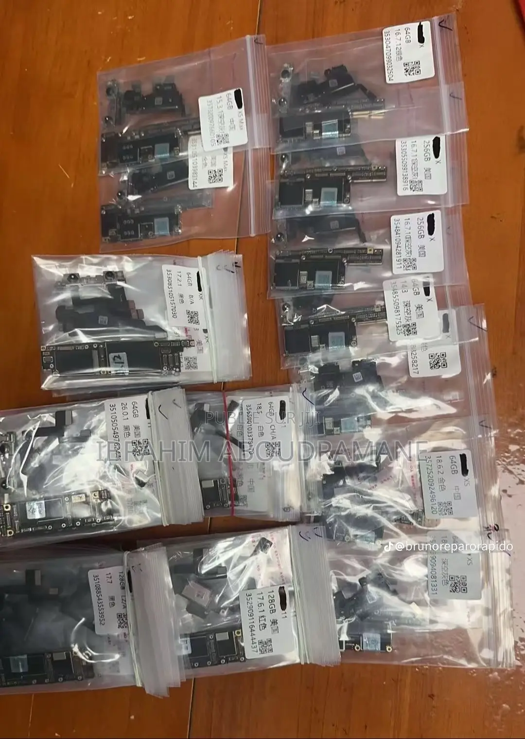 Plaquettes De Téléphone