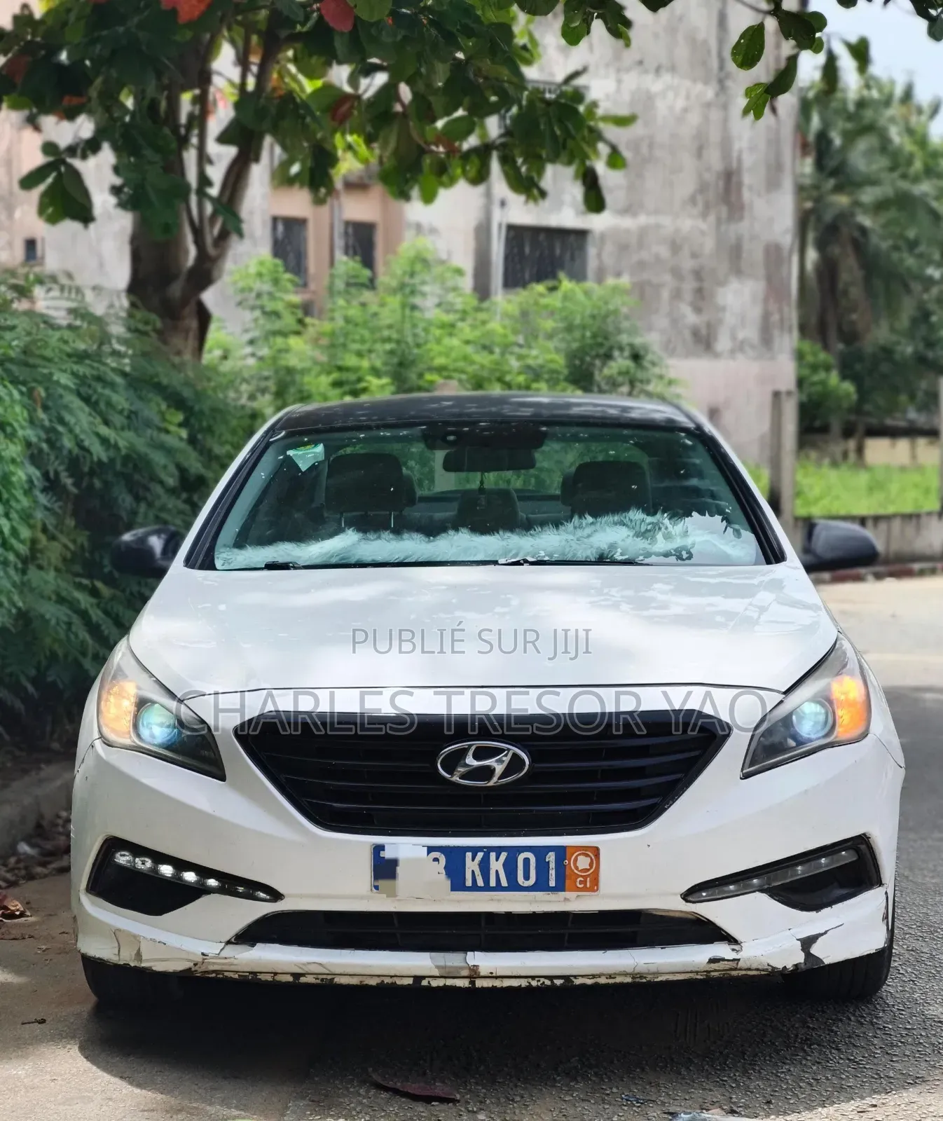 Hyundai Sonata 2017 Blanc