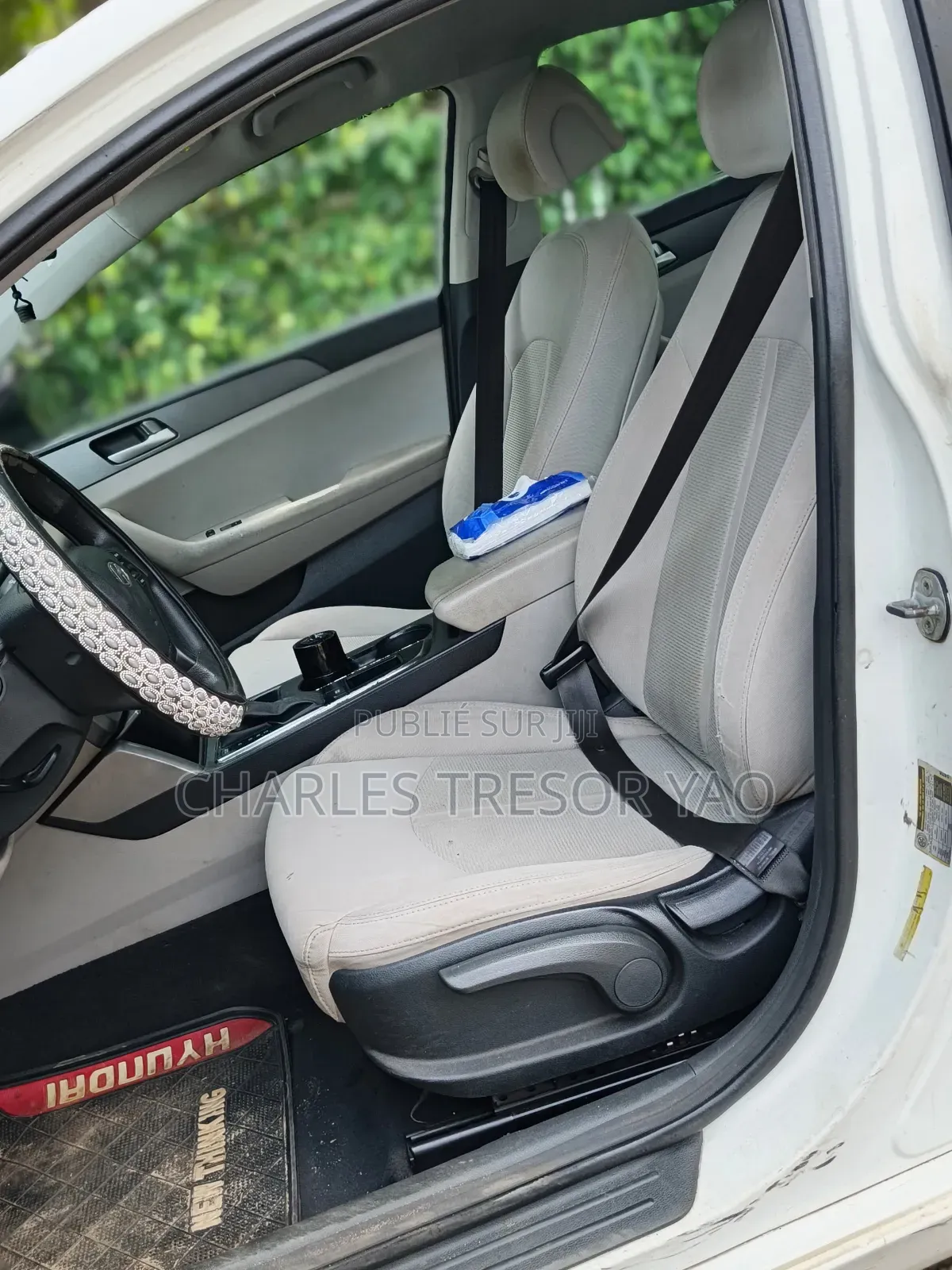 Hyundai Sonata 2017 Blanc