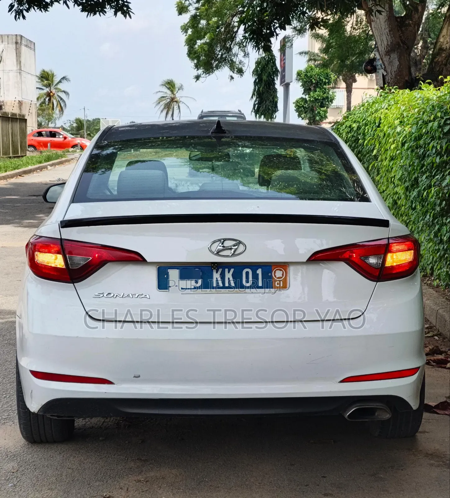 Hyundai Sonata 2017 Blanc