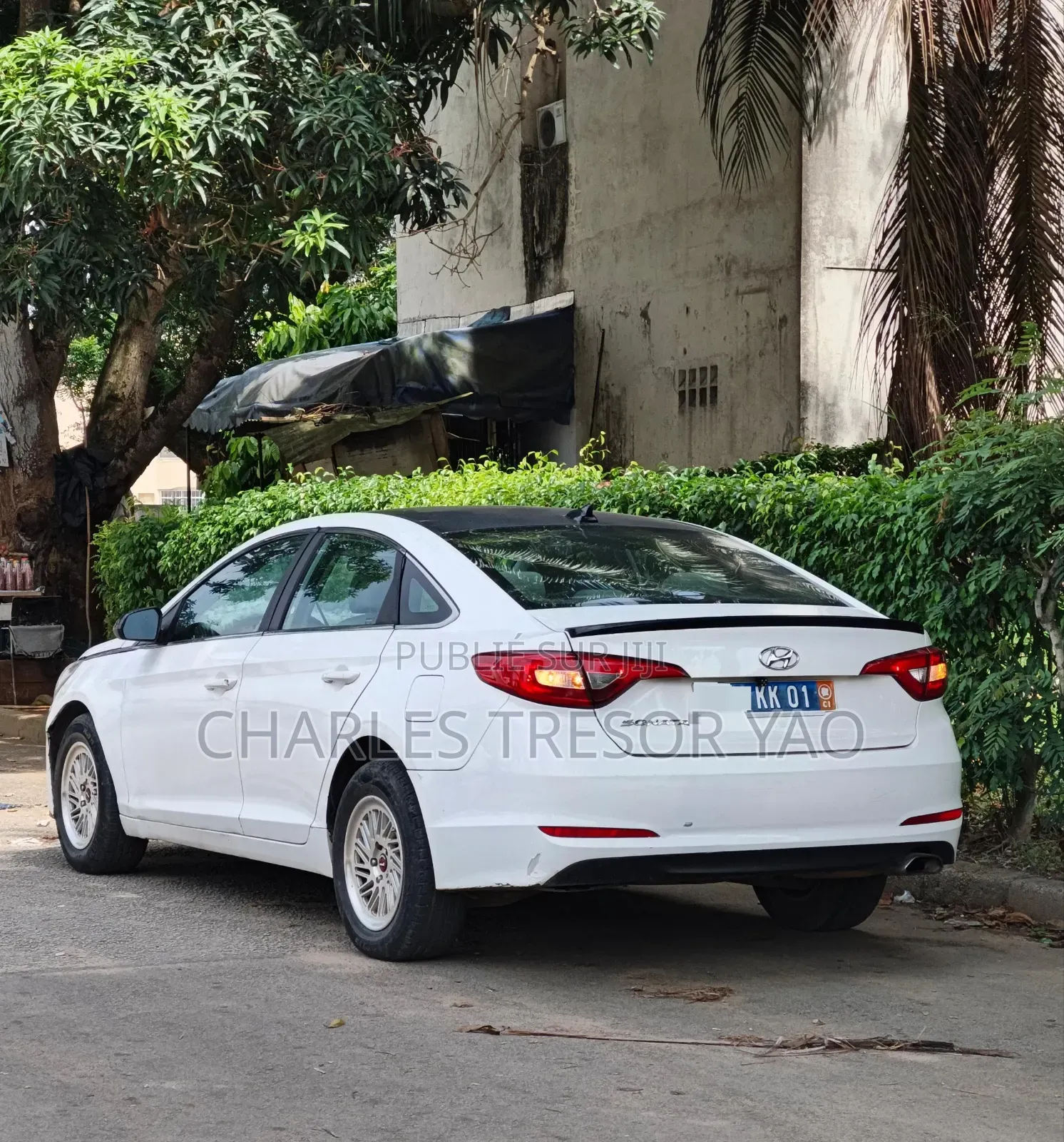 Hyundai Sonata 2017 Blanc