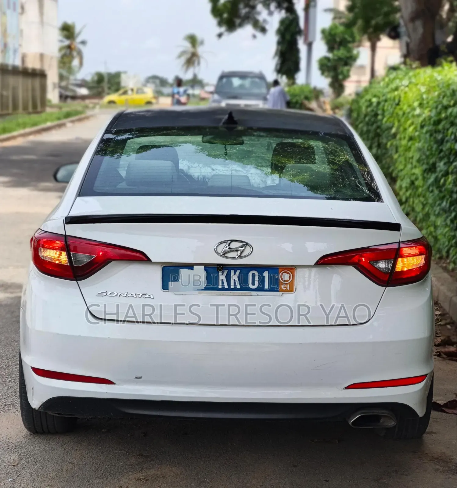 Hyundai Sonata 2017 Blanc