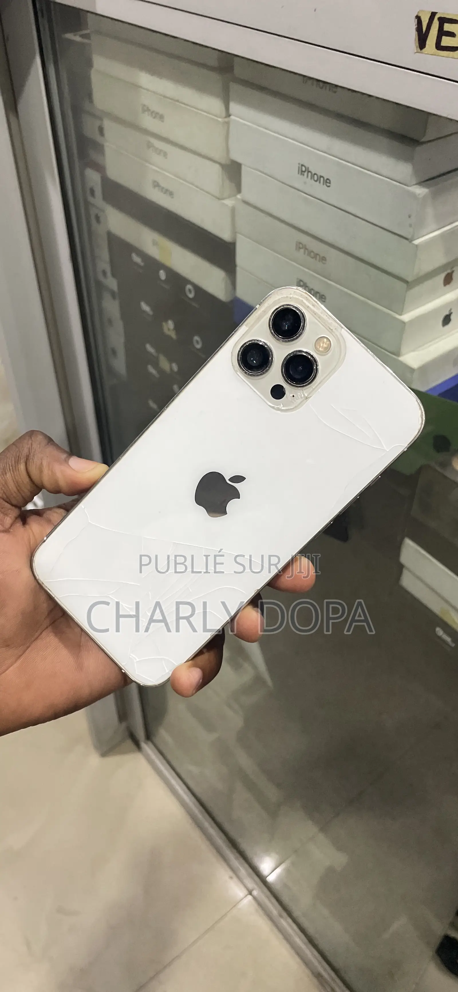 Apple iPhone 12 Pro Max 128 GB Blanc