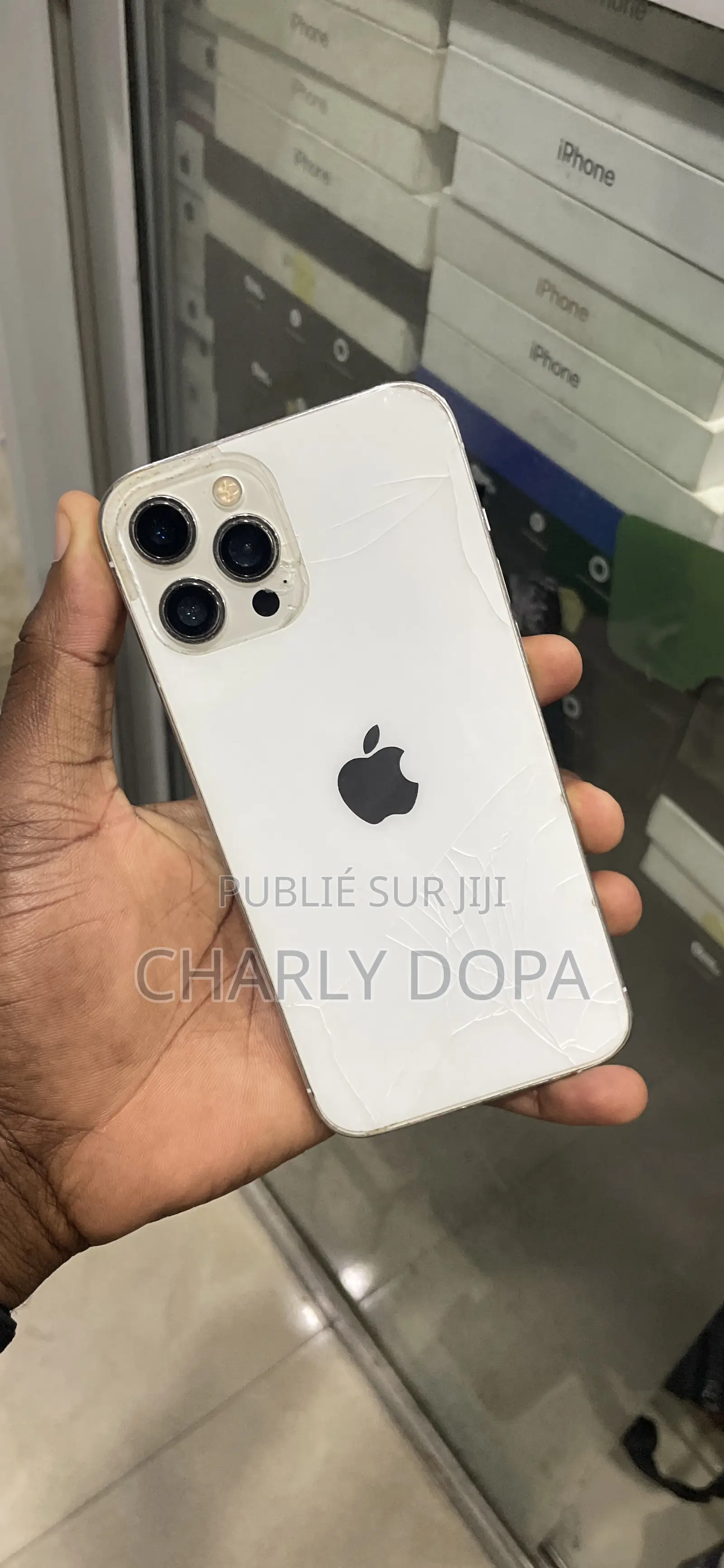 Apple iPhone 12 Pro Max 128 GB Blanc