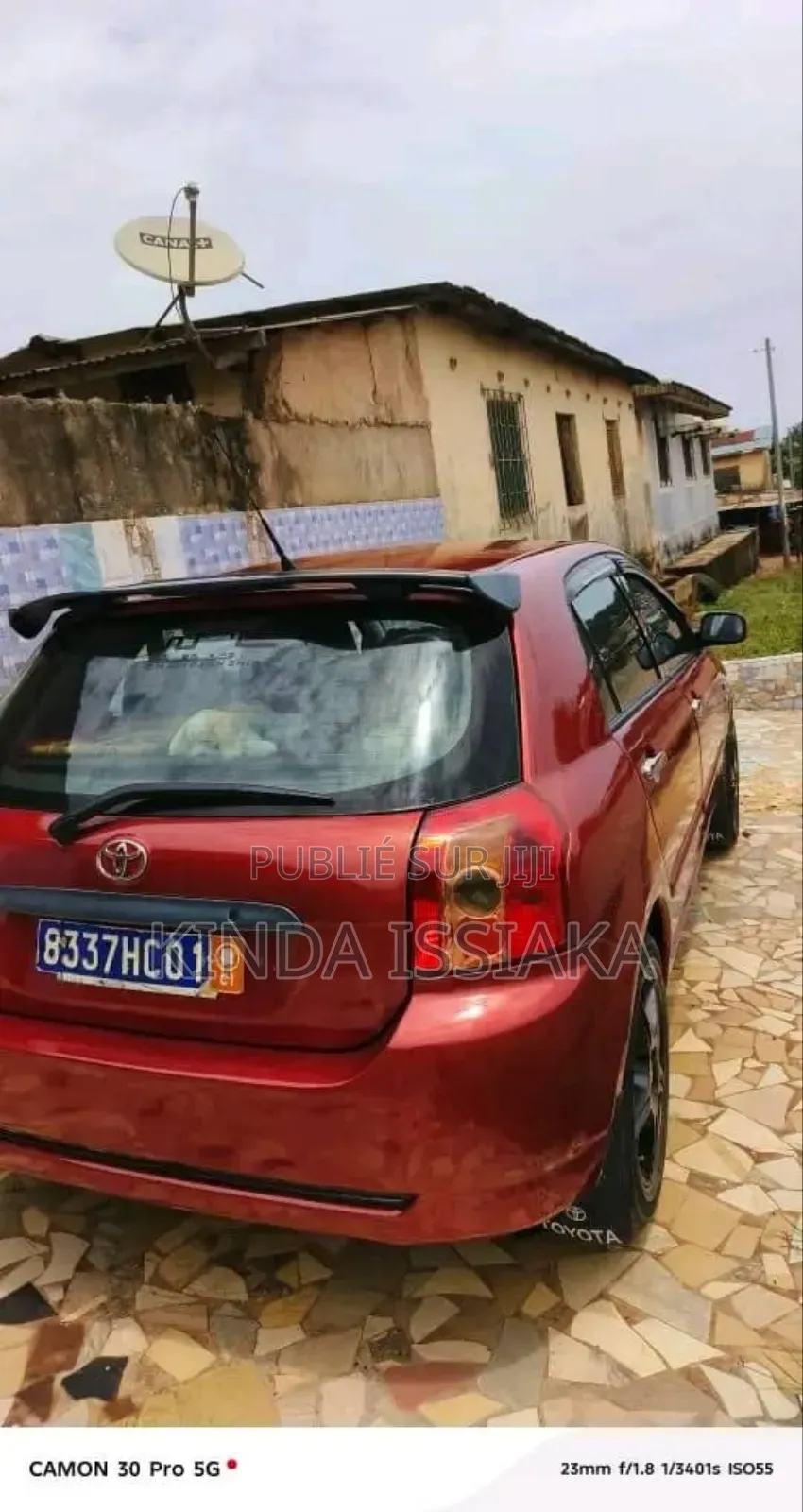 Toyota Corolla 2004 Rouge