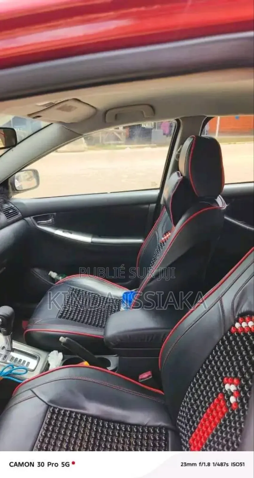 Toyota Corolla 2004 Rouge