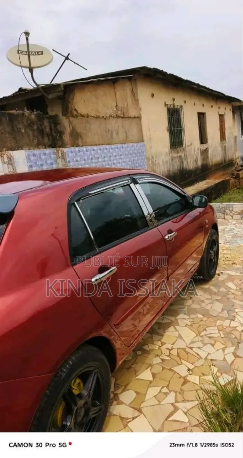 Toyota Corolla 2004 Rouge