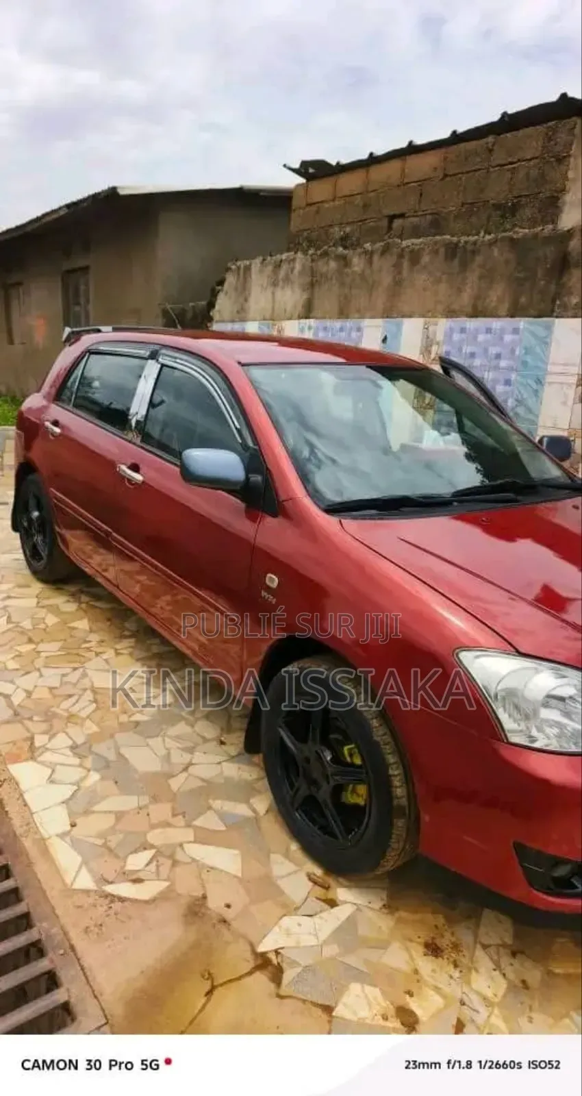 Toyota Corolla 2004 Rouge