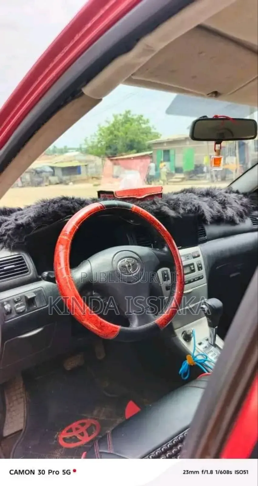 Toyota Corolla 2004 Rouge