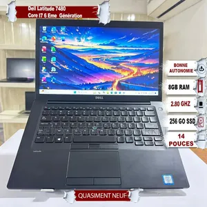 Ordinateur portable Dell Latitude 7480 8GB Intel Core i7 SSD 256GB