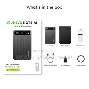Umevo Note Plus, Enregistreur Vocal Ia