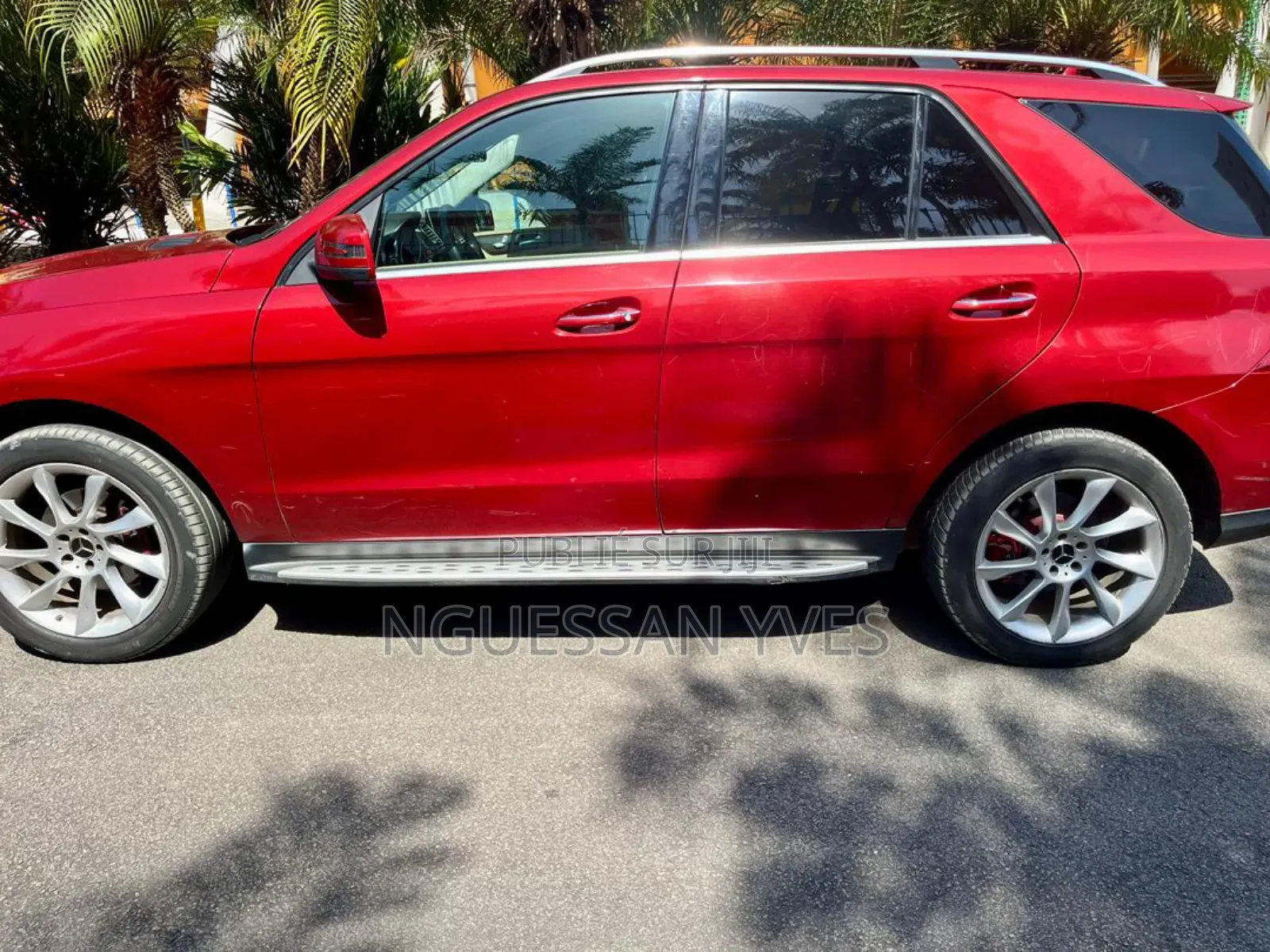 Mercedes-Benz GLE-Class 2018 Rouge