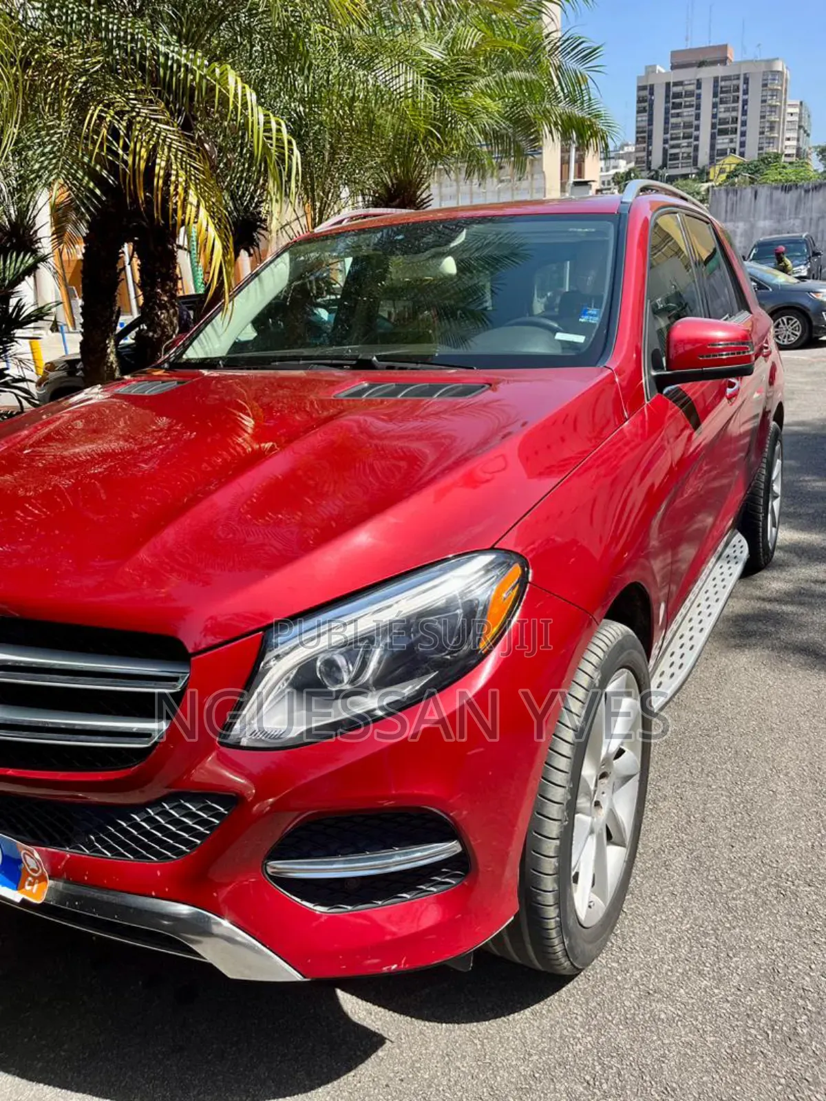 Mercedes-Benz GLE-Class 2018 Rouge