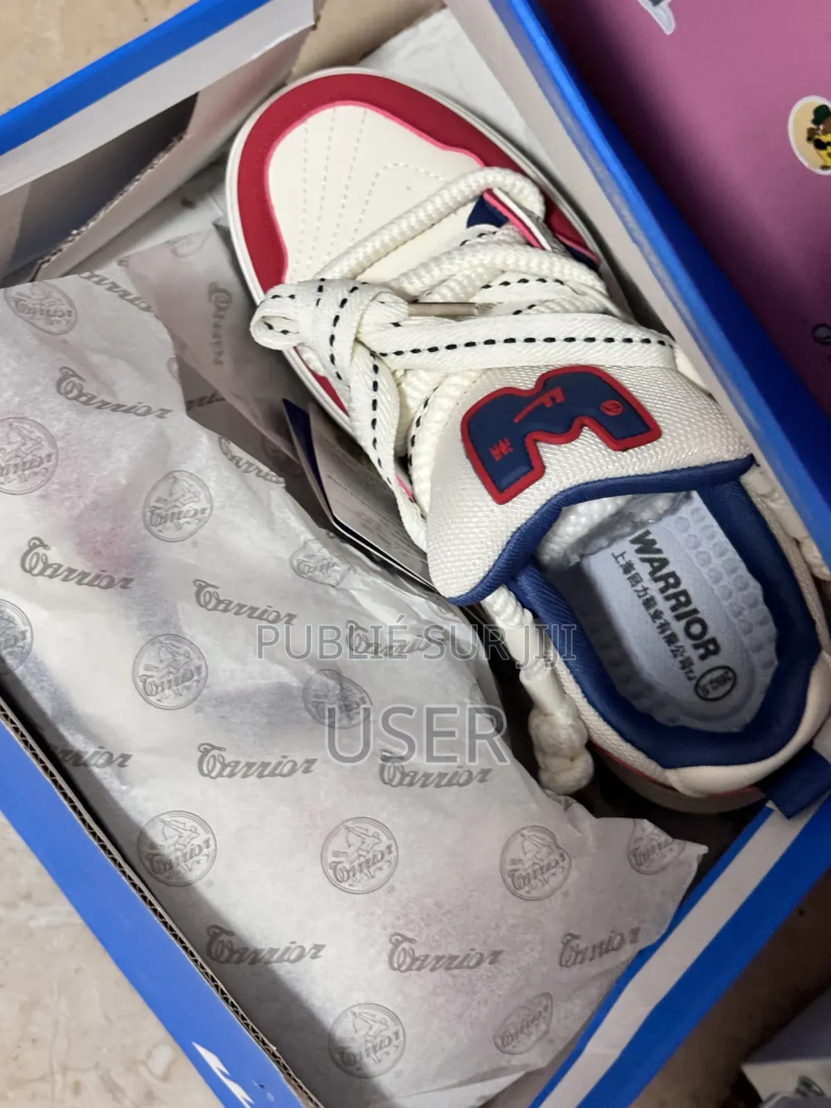 Baskets Tendance Warrior 2026 Authentic