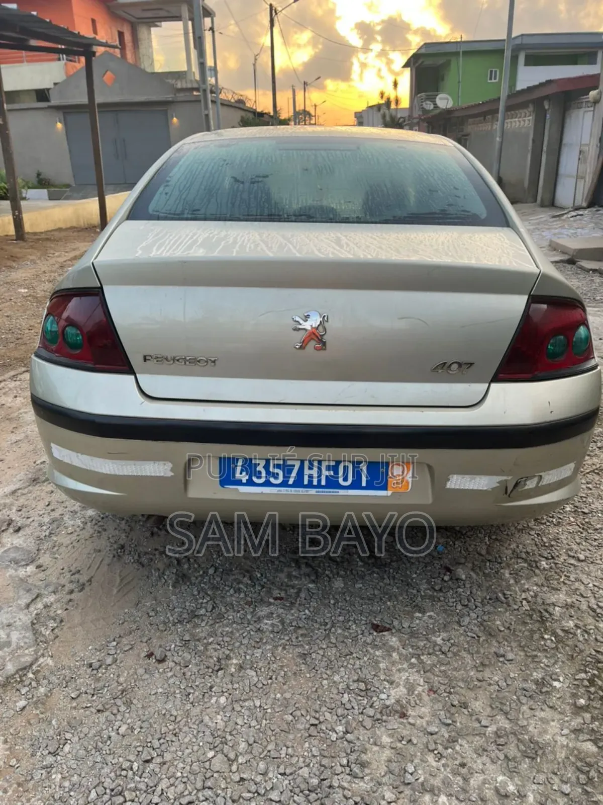 Peugeot 407 2004 Beige