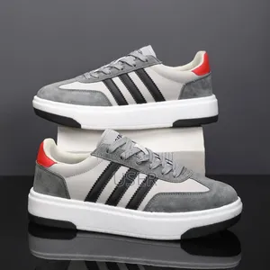 Baskets Haut De Gamme en Cuir Véritable De Marque Niche