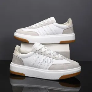 Baskets Haut De Gamme en Cuir Véritable De Marque Niche