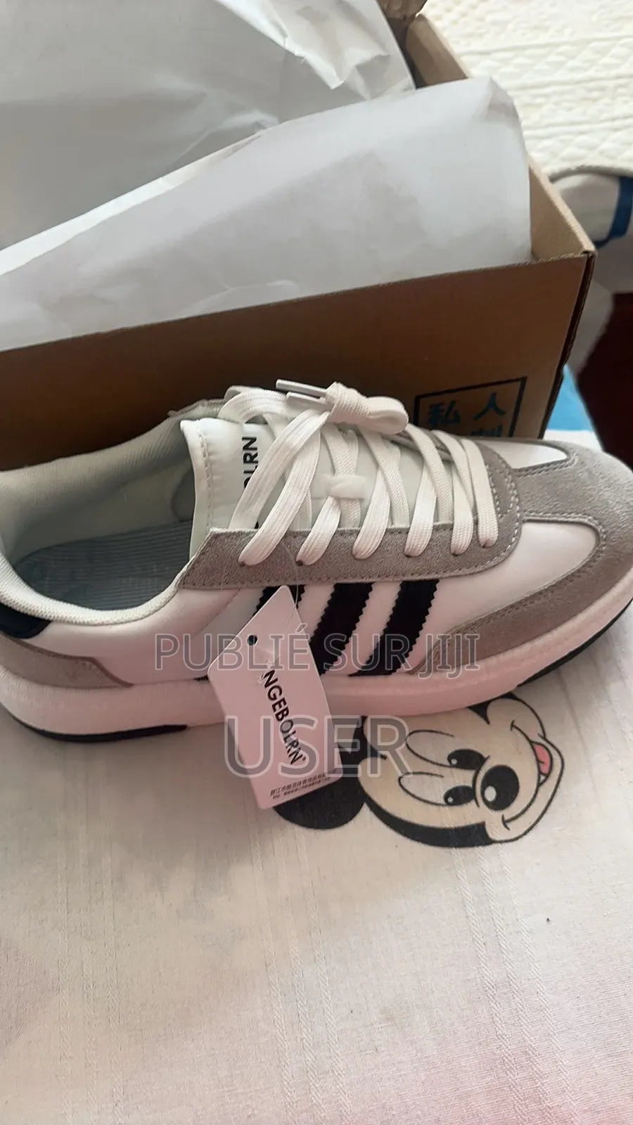 Baskets Haut De Gamme en Cuir Véritable De Marque Niche