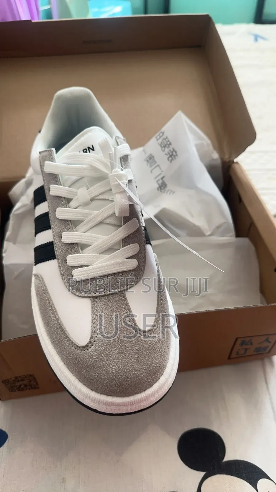 Baskets Haut De Gamme en Cuir Véritable De Marque Niche