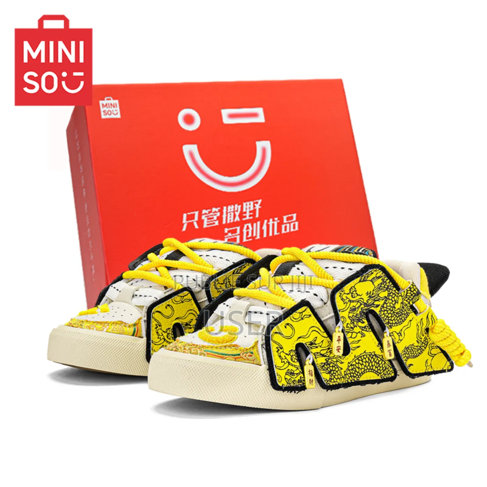 Chaussures Miniso Pour Homme, Modèle Patchwork Tendance