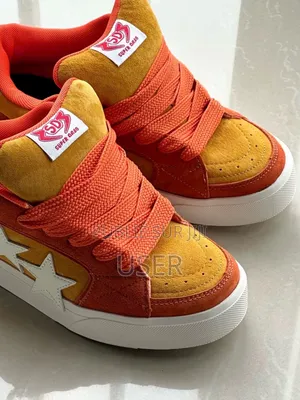 Baskets Rétro en Daim De Style Américain.