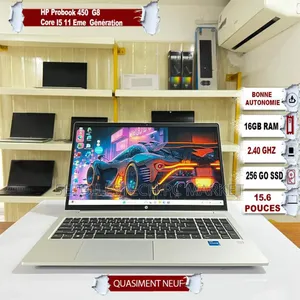 Nouveau HP ProBook 450 G8 16GB Intel Core i5 SSD 256GB
