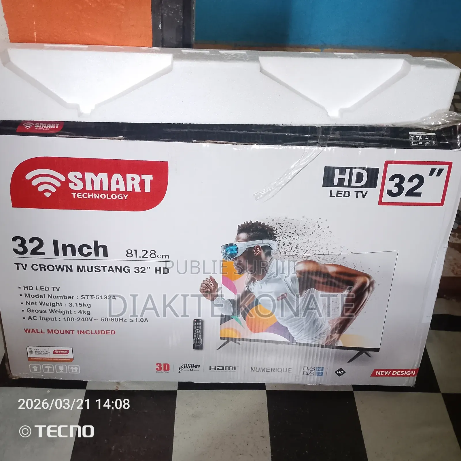 Téléviseur Smart 32 Pouces