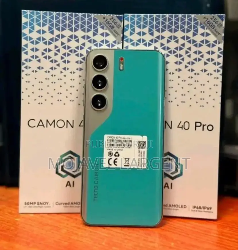Nouveau Tecno Camon 40 Pro 4G 256 GB Bleu