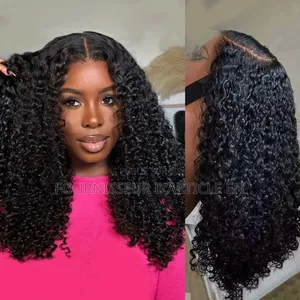 Perruque Bouclée Pixie En Cheveux Humains