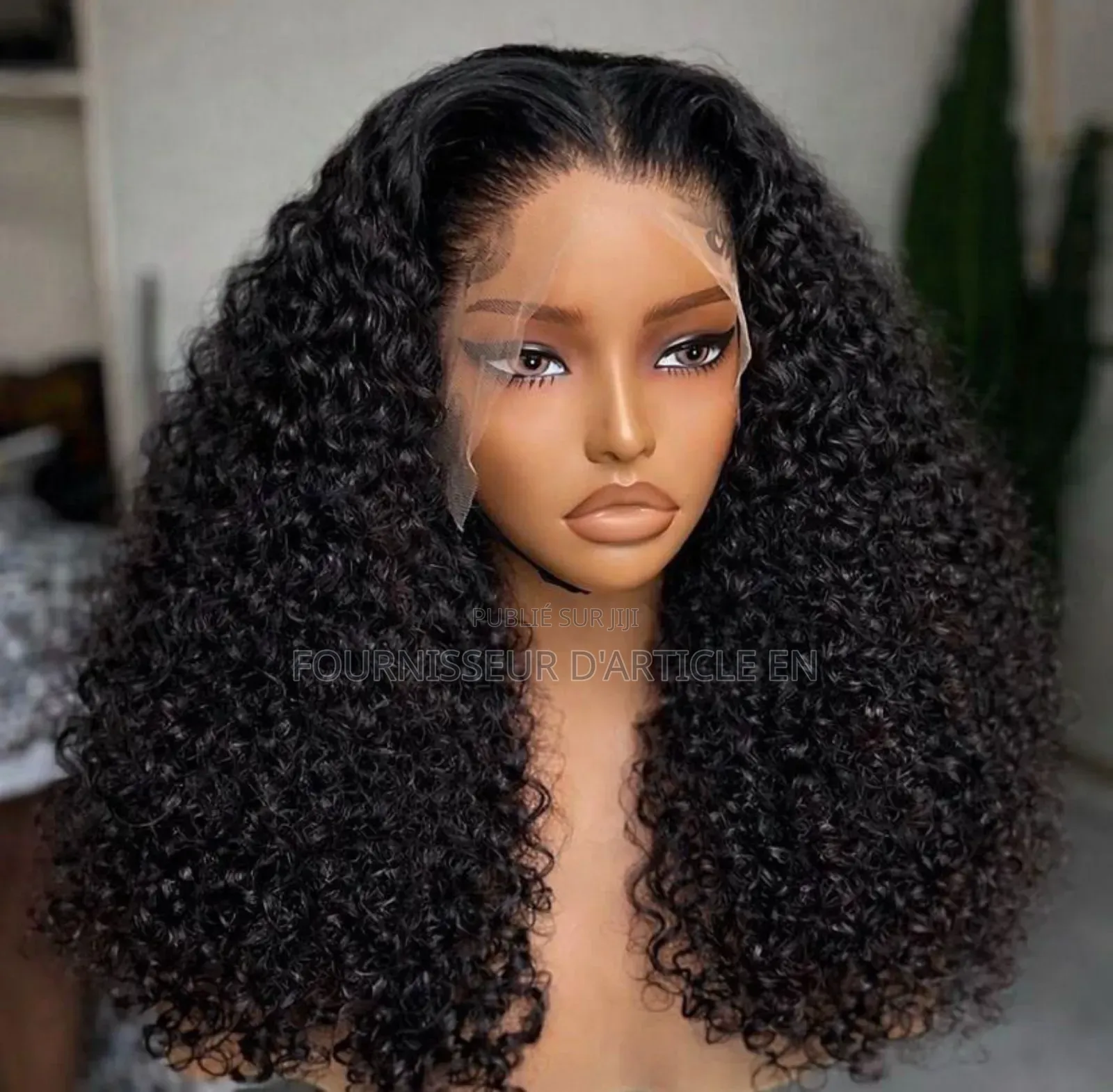 Perruque Bouclée Pixie En Cheveux Humains