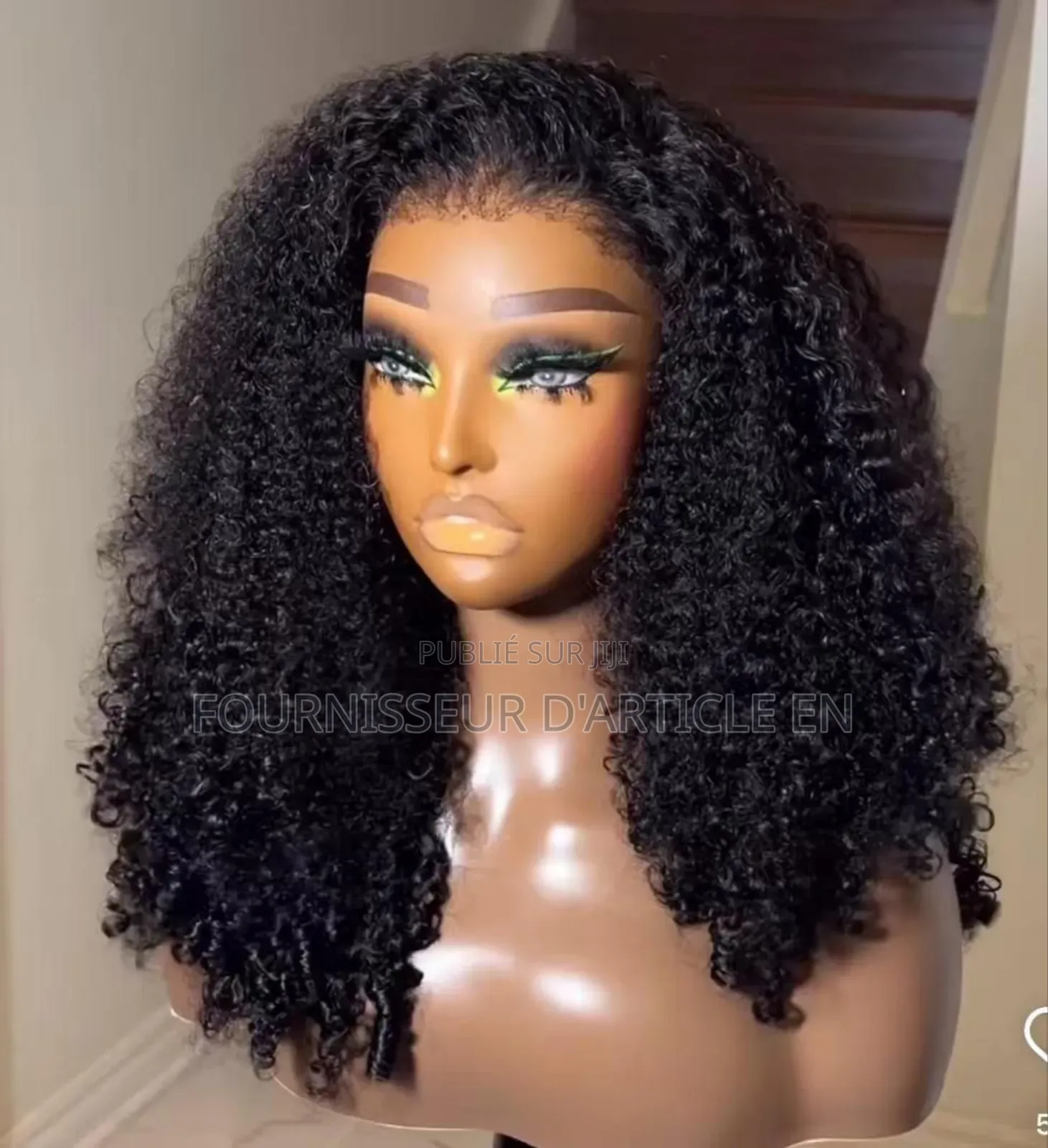 Perruques Bouclées en Dentelle Pour Femmes