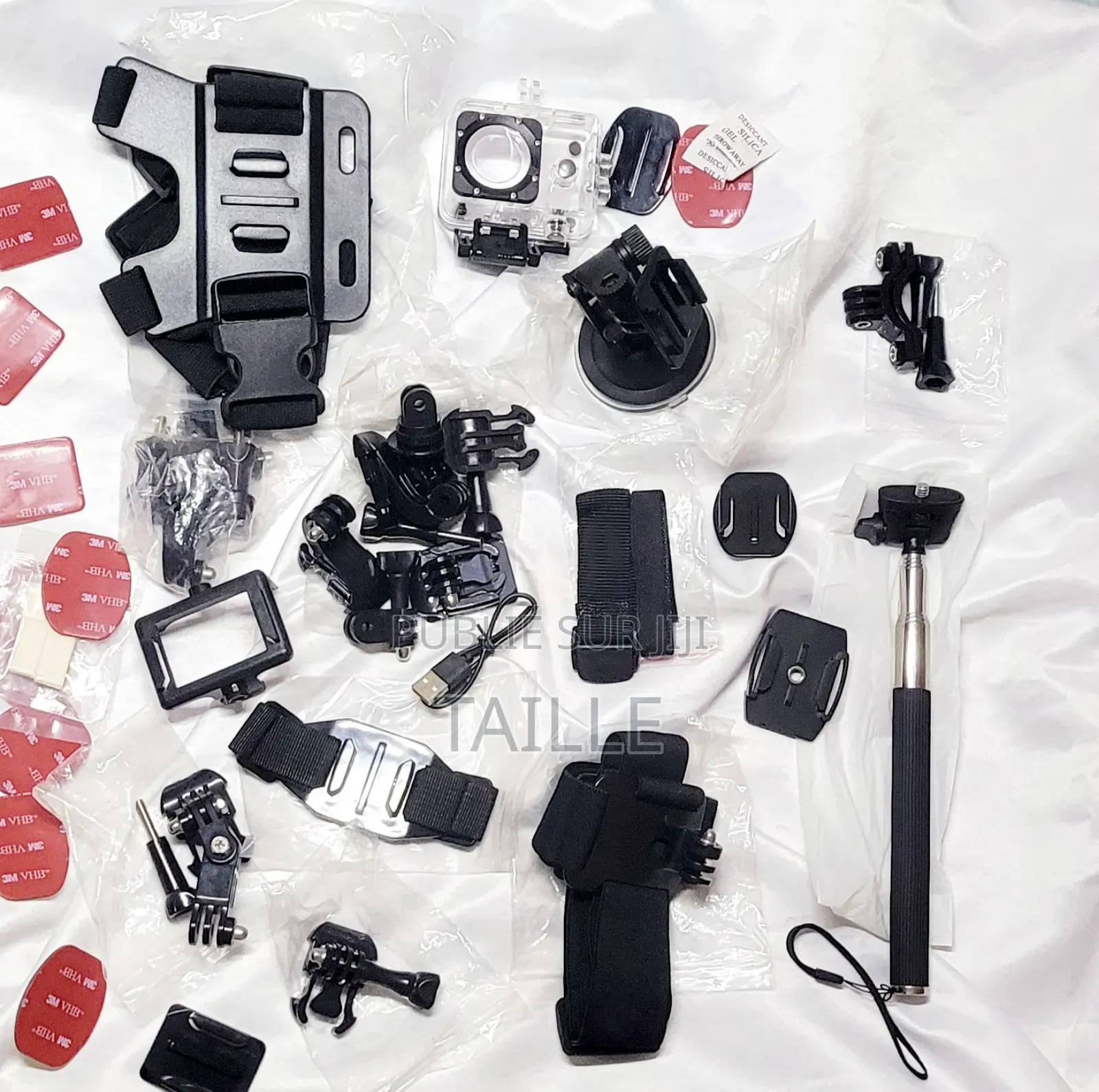 Caméra - Action Avec Tous Ces Accessoires