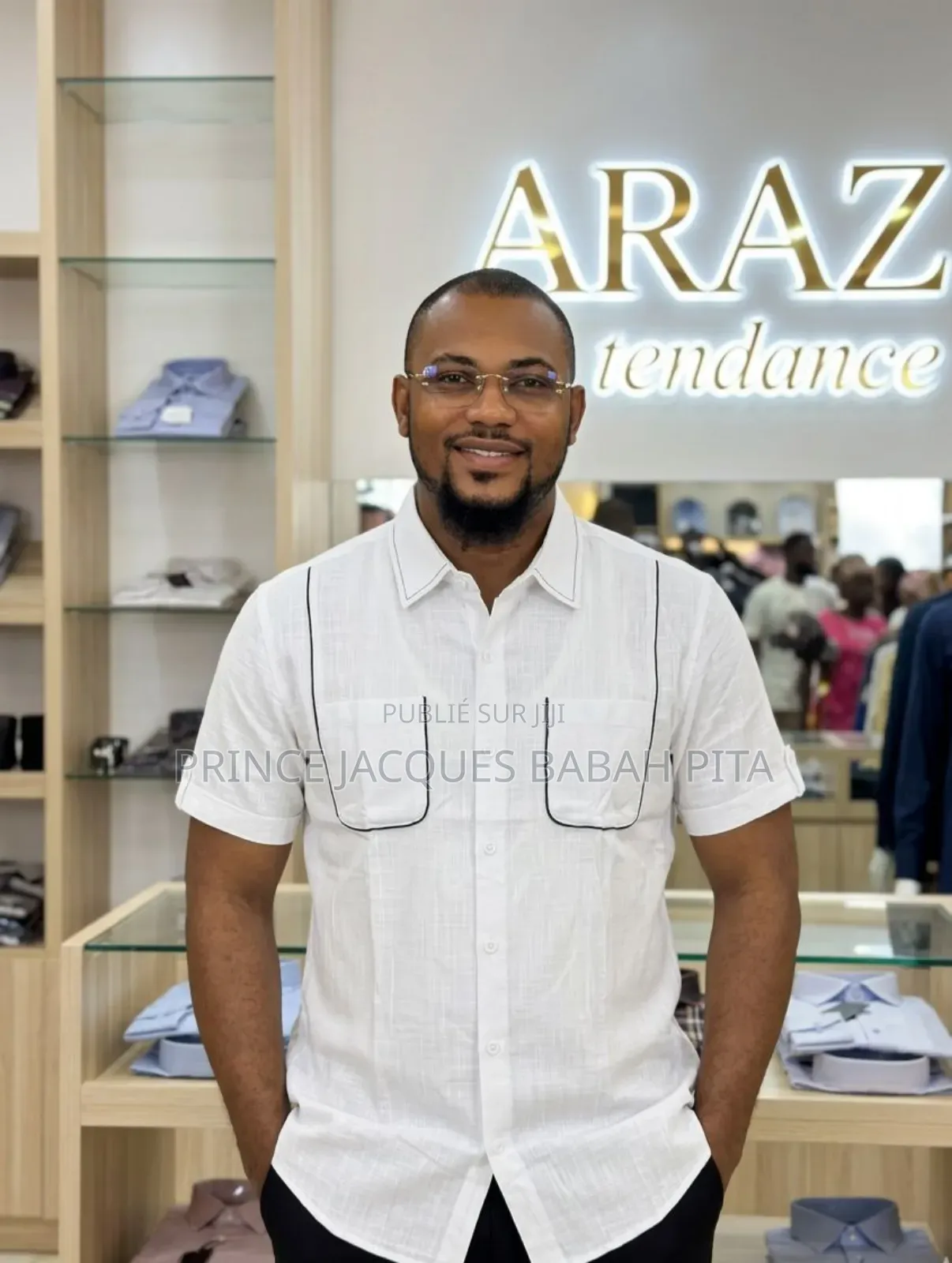 Chemises Manches Courtes, Style Africain