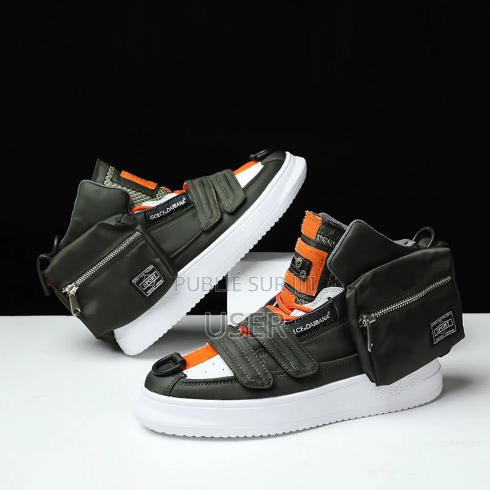 Chaussures Homme Tendance, Chaussures De Travail À Scratch.