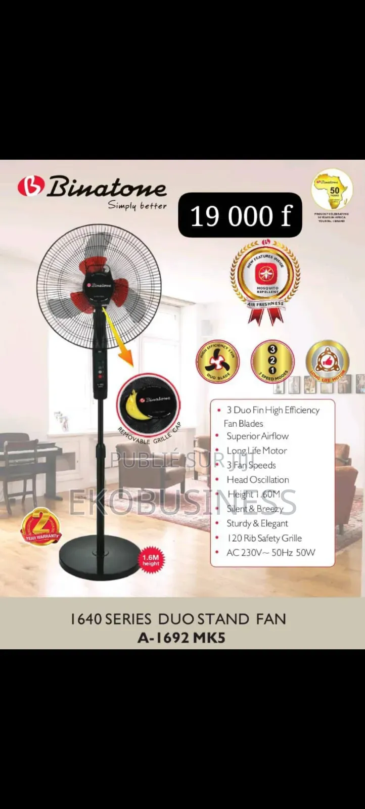 Vente De Ventilateur