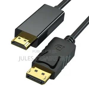 Câble Displayport Mâle Vers Hdmi Mâle 1,8m