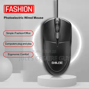 Souris Filaire Usb Biojee E100 - Noir