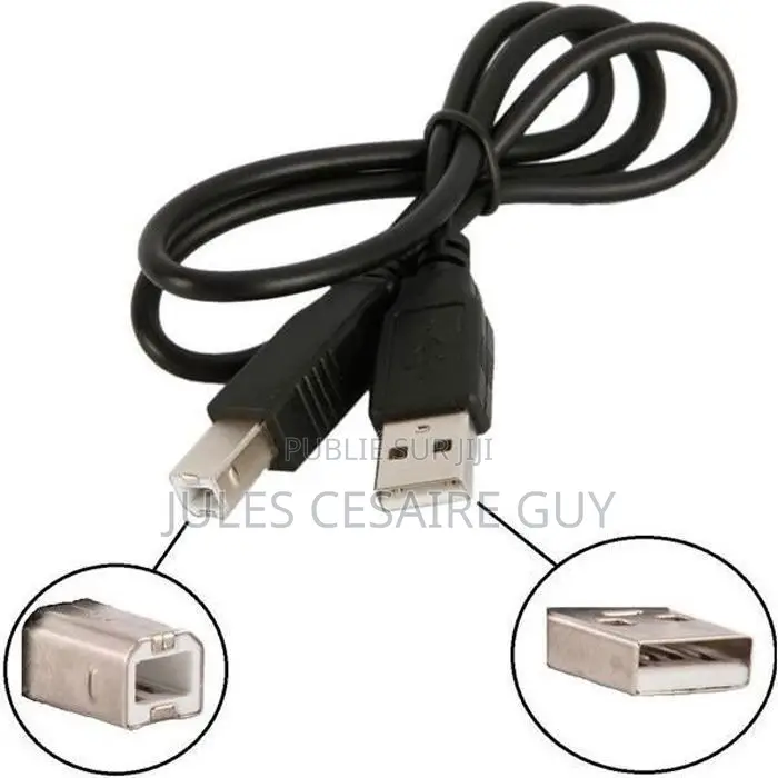 Cable Imprimante Usb 2.0 Vers Usb (1.5 Mètre)