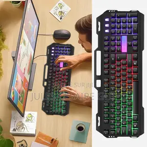 Clavier De Jeu Mécanique Usb RGB Bajeal