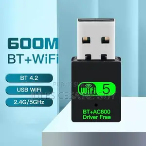 Adaptateur Wifi Et Bluetooth Usb Wlan 600 MBPS Adaptateur Usb