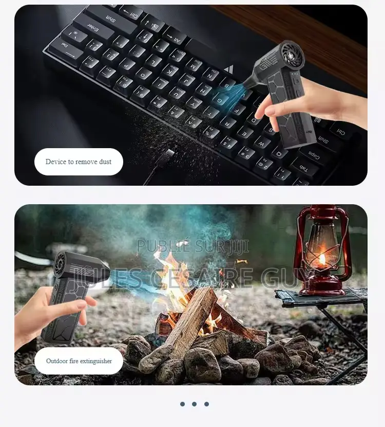 Puissant Ventilateur Turbo Power Souffleur d'Air Portatif Usb