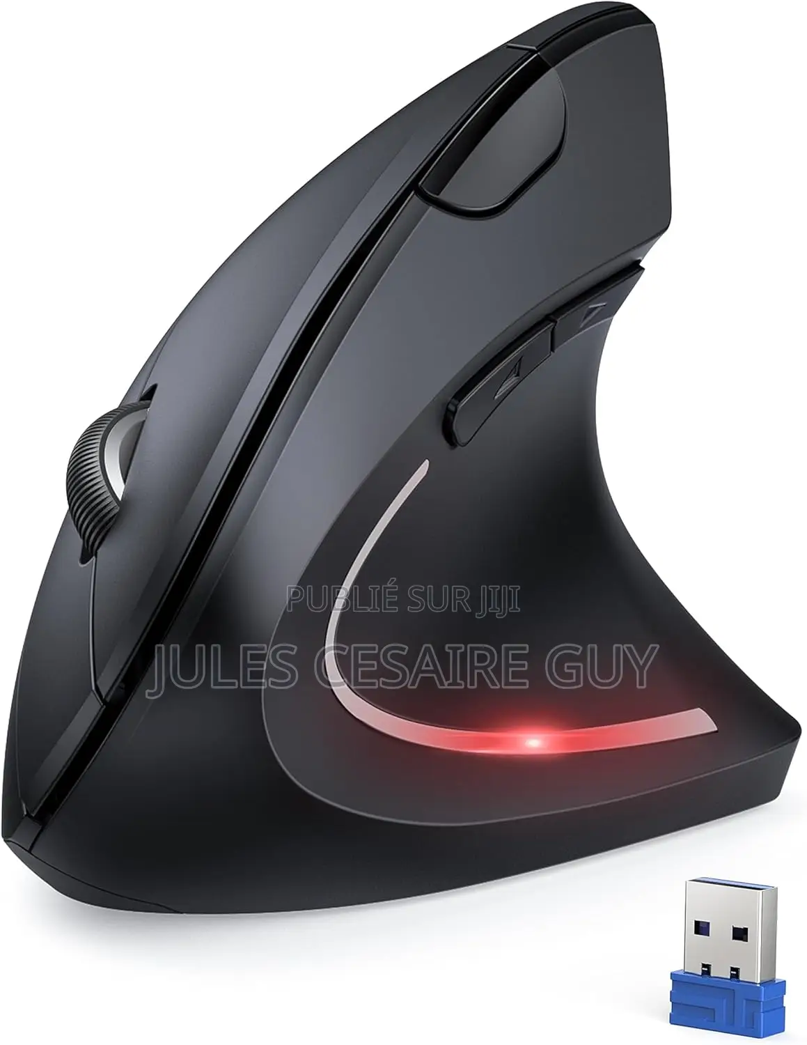 Souris Ergonomique, 2.4g Verticale Sans Fil Avec 6 Boutons