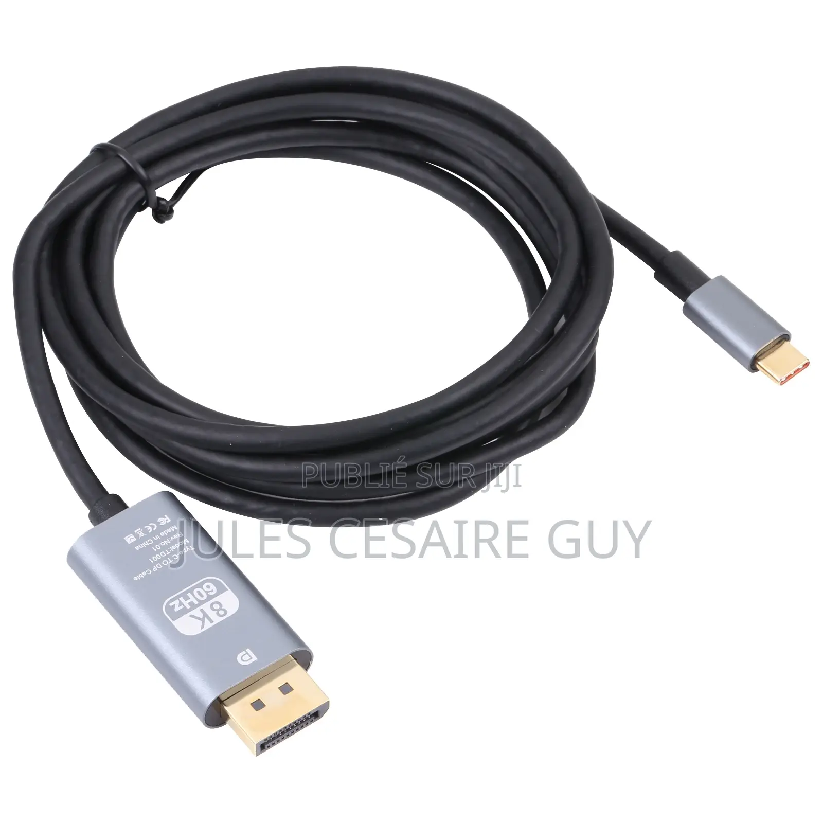 Câble Usb-C Vers Displayport 1.4 , Adaptateur Usb Type-C Vers Dp 1.4